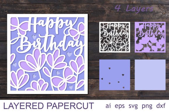 3D Layered Birthday Card: 3D SVG & Shadow Boxes Review