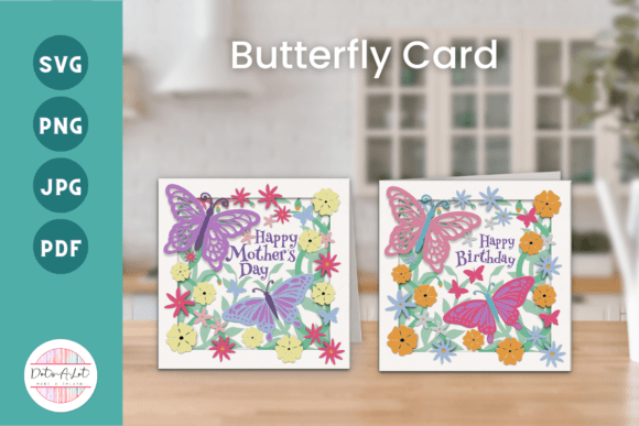 3D SVG Mother's Day Card Review for Crafters