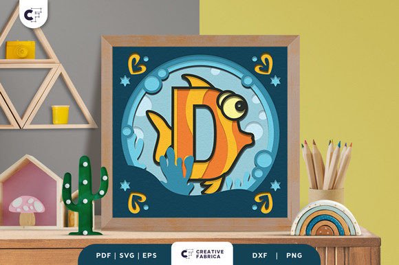 Alphabet Animal Letter D 3D Shadow Box: A Brand Review