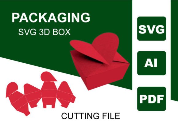 Birthday Party Gift Box Template: 3D SVG Shapes Review
