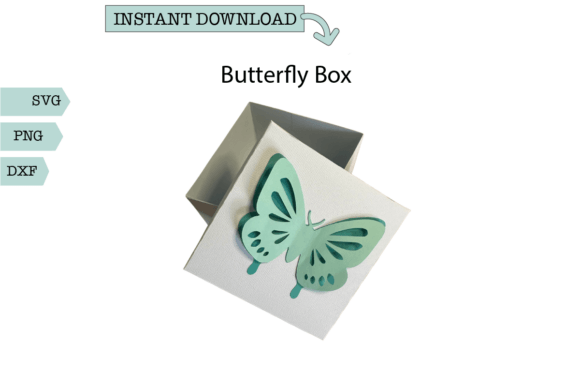 Gift Box- Butterfly: 3D SVG Shapes Review
