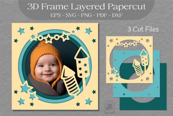 Reviewing Birthday Photo Frame Layered Papercut 10