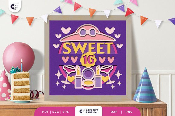 Sweet 16 3D Shadow Box: A Seller's Review