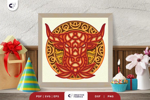 Taurus Zodiac Sign 3D Paper Cut: A Brand Review